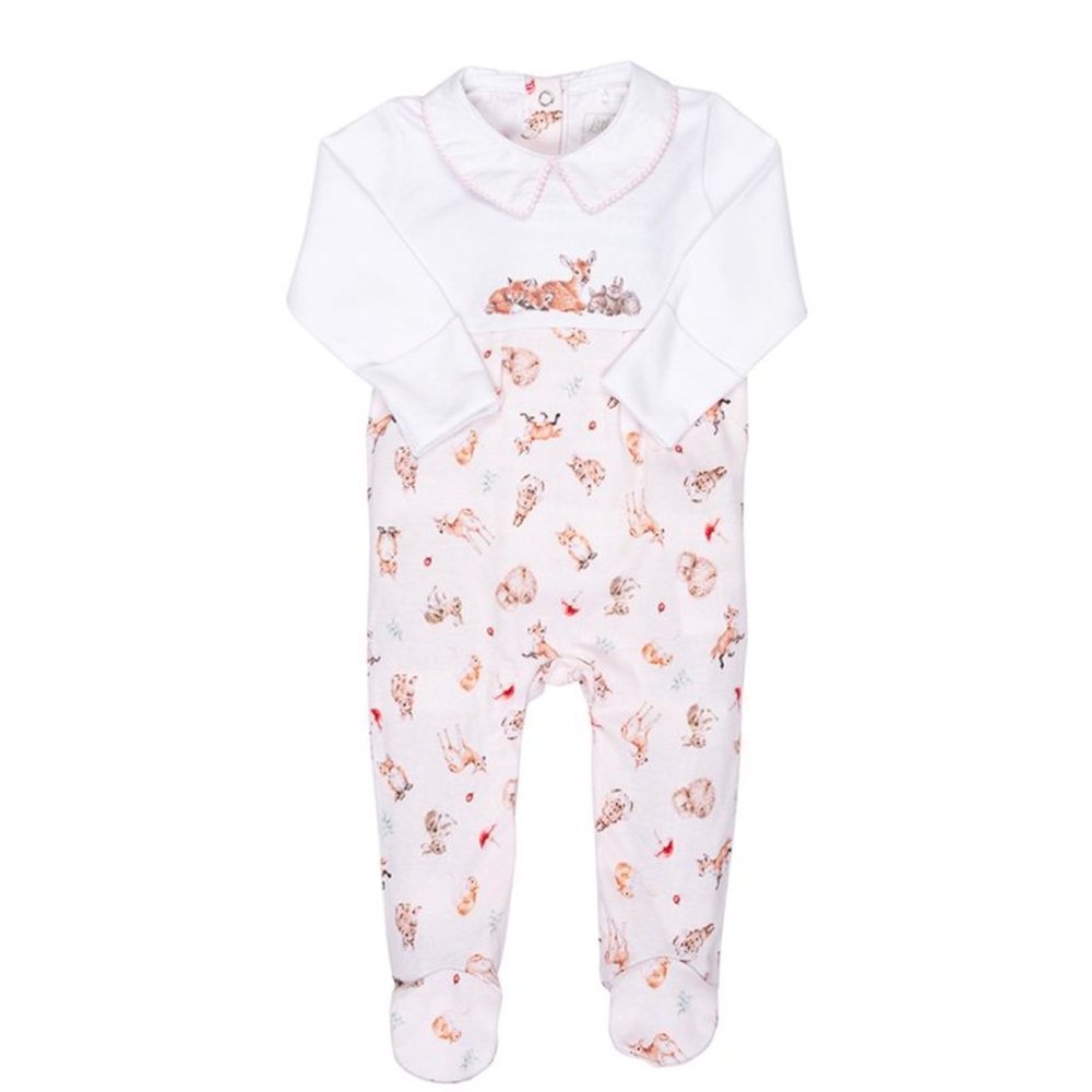 Little Wren woodland sleeper size 3-6months